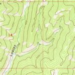 United States Geological Survey Bald Hills, MT (1971, 24000-Scale) digital map