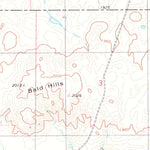 United States Geological Survey Bald Hills, SD (1978, 24000-Scale) digital map