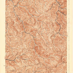 United States Geological Survey Bald King, WV (1931, 62500-Scale) digital map