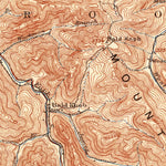 United States Geological Survey Bald King, WV (1931, 62500-Scale) digital map