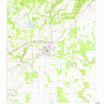 United States Geological Survey Bald Knob, AR (1965, 24000-Scale) digital map