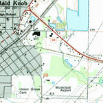 United States Geological Survey Bald Knob, AR (1994, 24000-Scale) digital map