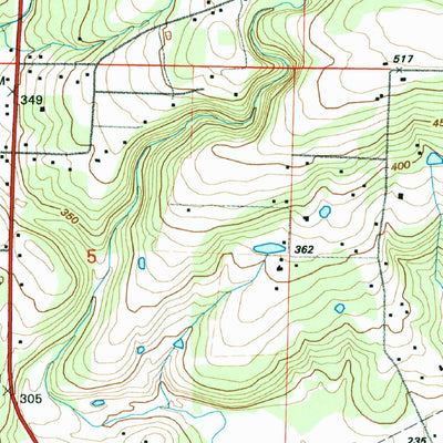 United States Geological Survey Bald Knob, AR (1994, 24000-Scale) digital map