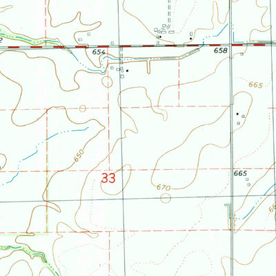 United States Geological Survey Bald Knob, IL (1998, 24000-Scale) digital map