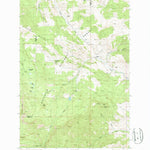 United States Geological Survey Bald Knob, MT (1987, 24000-Scale) digital map