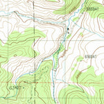 United States Geological Survey Bald Knob, MT (1987, 24000-Scale) digital map