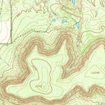 United States Geological Survey Bald Knob, TX (1967, 24000-Scale) digital map