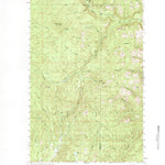 United States Geological Survey Bald Knob, WA (1953, 62500-Scale) digital map