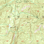 United States Geological Survey Bald Knob, WA (1953, 62500-Scale) digital map