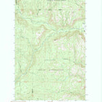 United States Geological Survey Bald Knob, WA (1989, 24000-Scale) digital map
