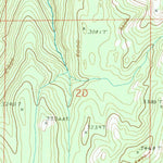 United States Geological Survey Bald Knob, WA (1989, 24000-Scale) digital map