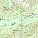 United States Geological Survey Bald Knob, WA (1989, 24000-Scale) digital map