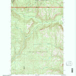 United States Geological Survey Bald Knob, WA (1992, 24000-Scale) digital map