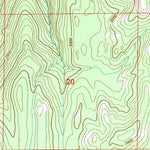United States Geological Survey Bald Knob, WA (1992, 24000-Scale) digital map