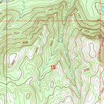 United States Geological Survey Bald Knob, WA (1992, 24000-Scale) digital map