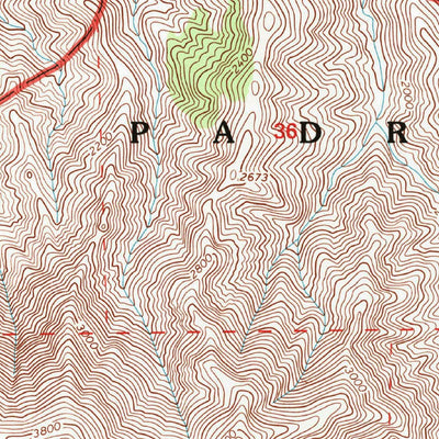 United States Geological Survey Bald Mountain, CA (1995, 24000-Scale) digital map