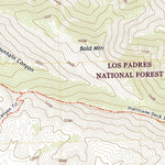 United States Geological Survey Bald Mountain, CA (2022, 24000-Scale) digital map
