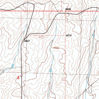 United States Geological Survey Bald Mountain, CO (1986, 24000-Scale) digital map