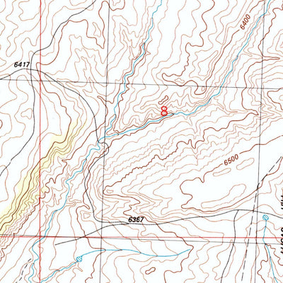 United States Geological Survey Bald Mountain, CO (1986, 24000-Scale) digital map
