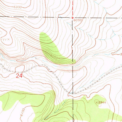 United States Geological Survey Bald Mountain, NV (1966, 24000-Scale) digital map