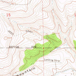 United States Geological Survey Bald Mountain, NV (1966, 24000-Scale) digital map