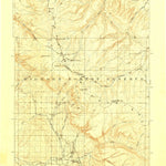 United States Geological Survey Bald Mountain, WY (1901, 125000-Scale) digital map