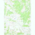 United States Geological Survey Bald Mountain, WY (1960, 24000-Scale) digital map