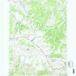 United States Geological Survey Bald Mountain, WY (1993, 24000-Scale) digital map