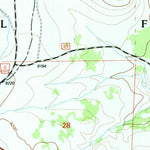 United States Geological Survey Bald Mountain, WY (1993, 24000-Scale) digital map