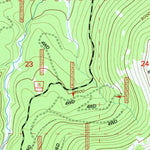 United States Geological Survey Bald Mountain, WY (1993, 24000-Scale) digital map