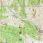 United States Geological Survey Bald Peak, WY (1991, 24000-Scale) digital map
