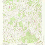United States Geological Survey Bald Prairie, TX (1965, 24000-Scale) digital map