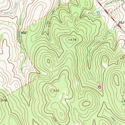 United States Geological Survey Bald Prairie, TX (1965, 24000-Scale) digital map