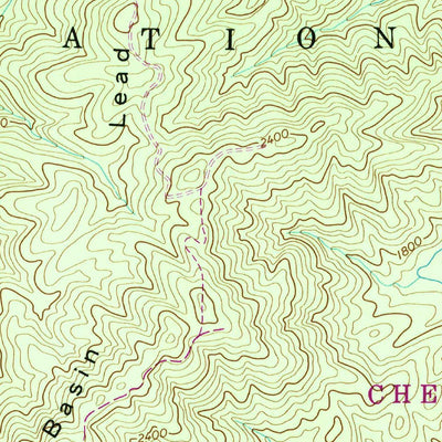 United States Geological Survey Bald River Falls, TN-NC (1957, 24000-Scale) digital map