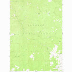 United States Geological Survey Bald Top Mountain, MT (1978, 24000-Scale) digital map