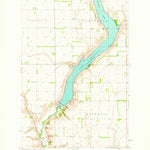 United States Geological Survey Baldhill Dam, ND (1961, 24000-Scale) digital map