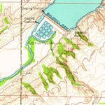 United States Geological Survey Baldhill Dam, ND (1961, 24000-Scale) digital map