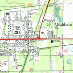 United States Geological Survey Baldwin, FL (1964, 24000-Scale) digital map