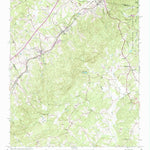 United States Geological Survey Baldwin, GA (1964, 24000-Scale) digital map