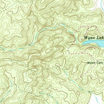 United States Geological Survey Baldwin, GA (1964, 24000-Scale) digital map