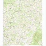United States Geological Survey Baldwin Gap, NC-TN (1959, 24000-Scale) digital map