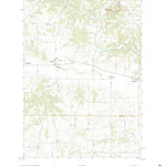 United States Geological Survey Baldwin, IA (2022, 24000-Scale) digital map