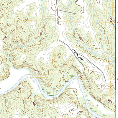 United States Geological Survey Baldwin, IA (2022, 24000-Scale) digital map