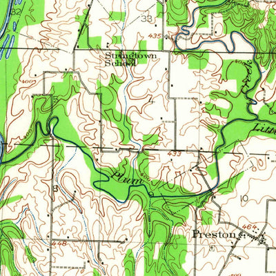 United States Geological Survey Baldwin, IL (1912, 62500-Scale) digital map