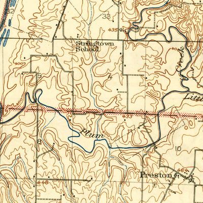 United States Geological Survey Baldwin, IL (1914, 62500-Scale) digital map