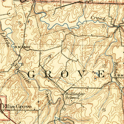 United States Geological Survey Baldwin, IL (1914, 62500-Scale) digital map