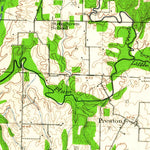 United States Geological Survey Baldwin, IL (1942, 62500-Scale) digital map
