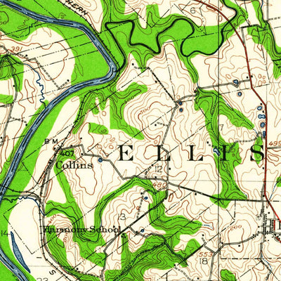 United States Geological Survey Baldwin, IL (1942, 62500-Scale) digital map