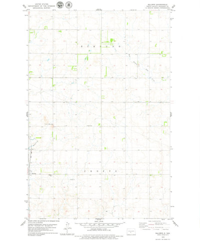 United States Geological Survey Baldwin, ND (1979, 24000-Scale) digital map