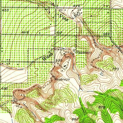 United States Geological Survey Baldwin Park, CA (1953, 24000-Scale) digital map